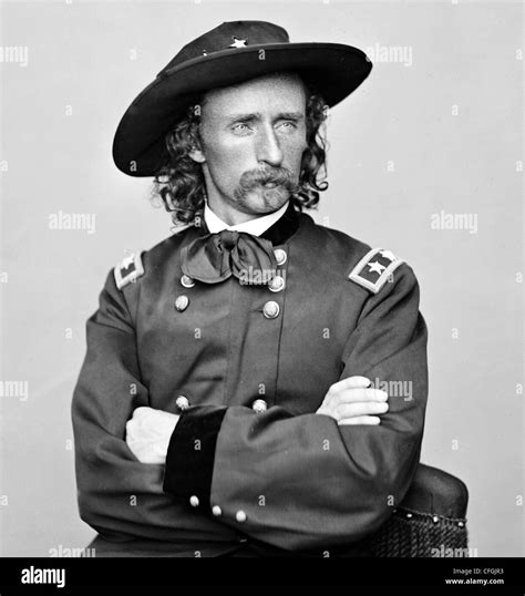 George Armstrong Custer 1839 1876 Us Army Officer Kavalleriekommandeur Stockfotografie Alamy