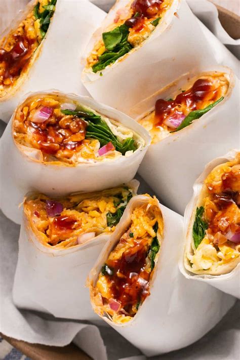 Easy 10 Minute Bbq Chicken Wrap Recipe Lauren Fit Foodie