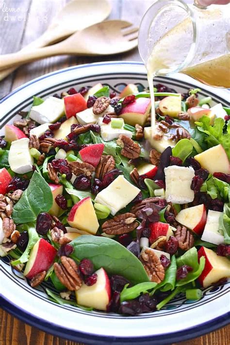 Apple Brie Salad Lemon Tree Dwelling