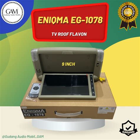 Jual Tv Roof Mobil Eniqma Eg Inch Enigma Tv Plafon Inch