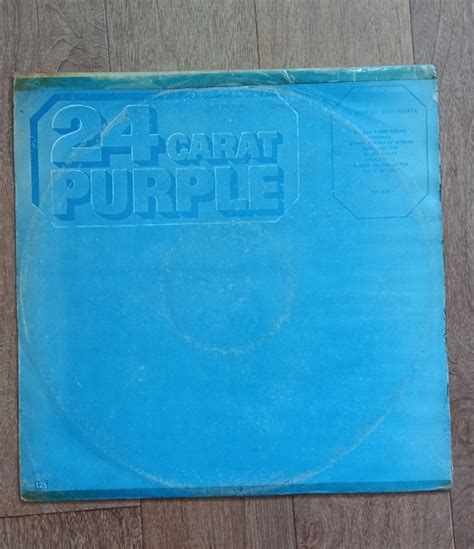 Deep Purple 24 Carat Purple Vinyl Photo Metal Kingdom