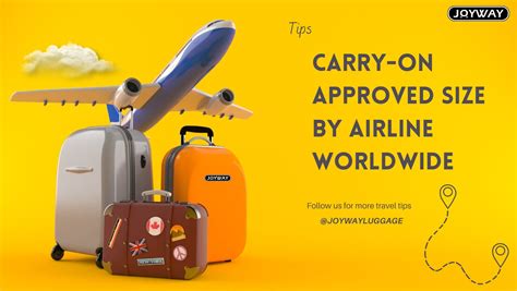 Carry-On Approved Size By Airline Around the World – joyway