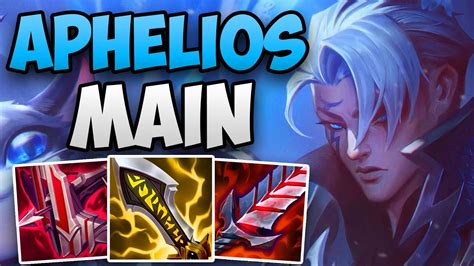 CHALLENGER APHELIOS MAIN SOLO CARRY GAMEPLAY CHALLENGER APHELIOS ADC