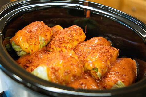 Slow Cooker Stuffed Cabbage Rolls Nesco