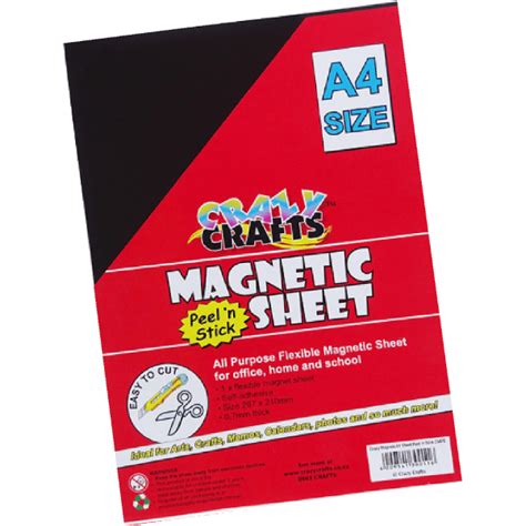 Magnetic Sheet - Crazy Crafts | Arts, crafts, calendars, photos and more!