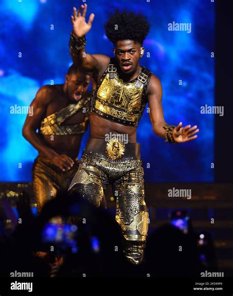 MIAMI FL OCTOBER 04 Lil Nas X Performs Live On Stage During The