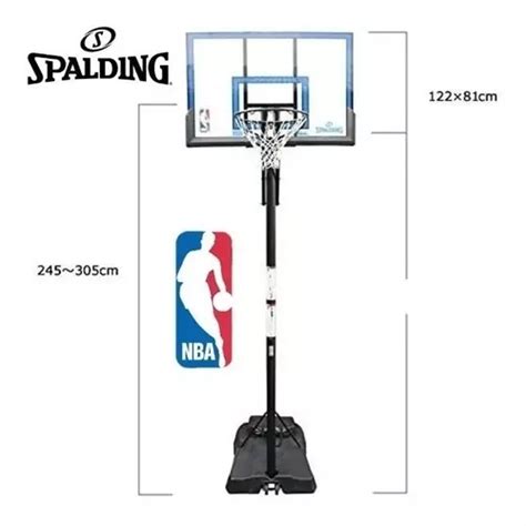 Sistema Jirafa Basquet Spalding Acrilico Tablero Aro Pro En Venta En