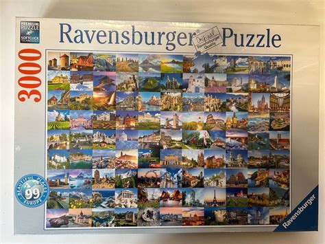 Neu Ravensburger Puzzle 3000 99 Beautiful Places Of Europ Kaufen