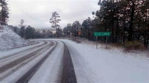 Cuarta Tormenta Invernal Provoca Nevadas En Municipios De Chihuahua