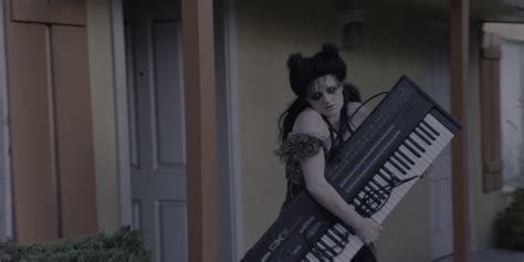 Yamaha Dx7 Synthesizer Held By Gayle Rankin Sheila The She Wolf In