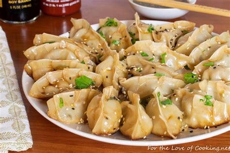 Pork Potstickers For The Love Of Cooking