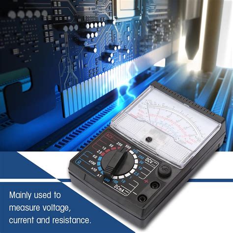 Analog Multitester With 18 Grades And 21 Ranges Multitester Resistance Testing Instrument