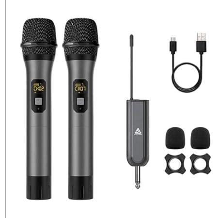 Ahuja Abw Uh Wireless Uhf Microphone Amazon In Musical Instruments