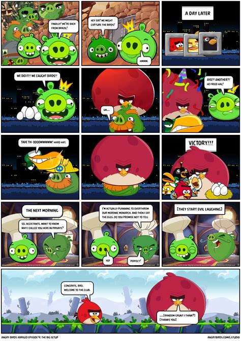 Angry Birds Abriged Full Series Comic Studio