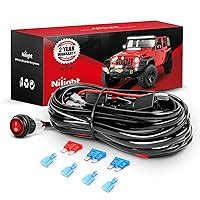 Nilight NI -WA 06 LED Light Bar Wiring Harness Kit