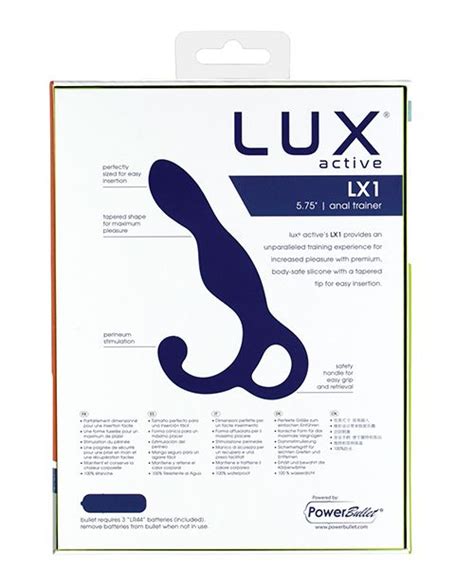 Lux Active Lx Silicone Anal Trainer