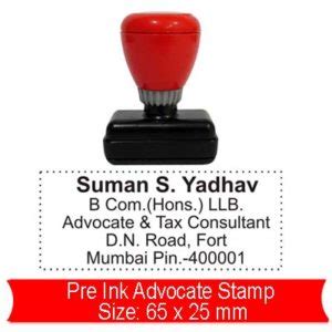 advocate stamp online maker india Stamp Start Rs.40, free Shipping