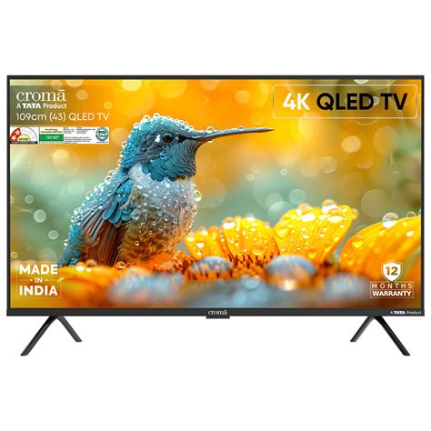 Buy 4K TV with Chromecast Online at Best Prices | Croma