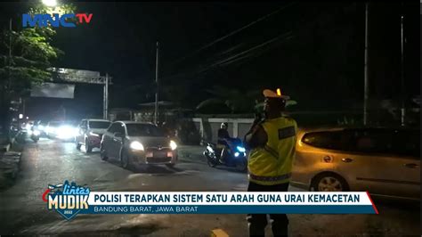 Malam Kedua Lebaran Kendaraan Jabodetabek Padati Arah Lembang