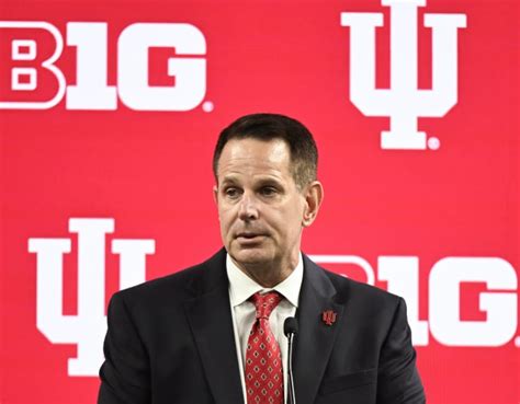 B1G Media Day Q A Indiana Head Coach Curt Cignetti Speaks At Media