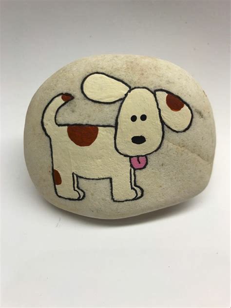 40 Favorite Diy Painted Rocks Animals Dogs For Summer Ideas 9