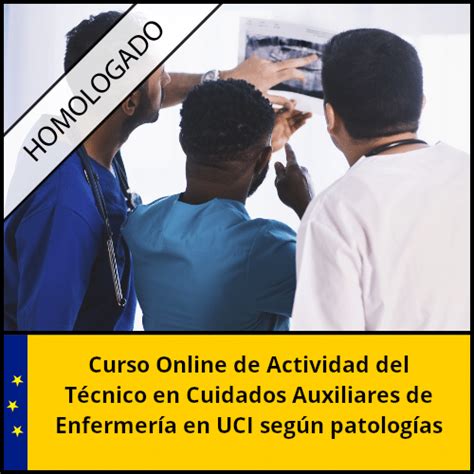 Curso Acreditado En Cuidados Auxiliares De Enfermer A En Uci