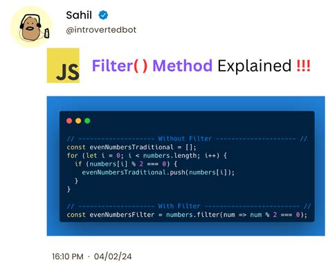 How The Javascript Filter Method Works Explained With Code Examples