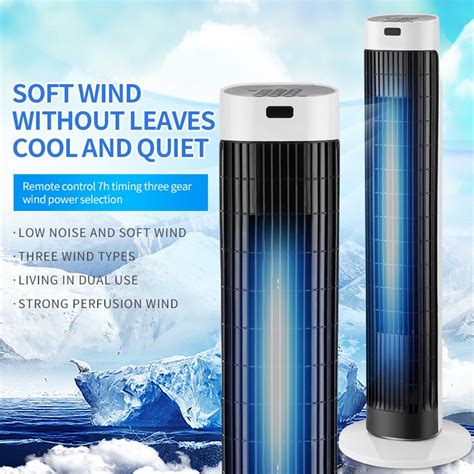 Electric Fan Stand Fans With Remote Control Cooling Tower Fan Aircooler