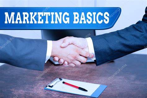 Signo De Texto Mostrando Conceptos B Sicos De Marketing Actividades