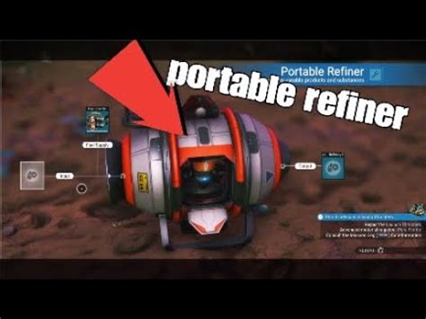 No Mans Sky 2 The Portable Refiner YouTube