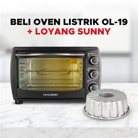 Jual Hi Cook Oven Listrik Low Watt Serba Guna Tipe Ol Shopee