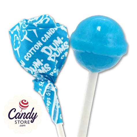 Ocean Blue Dum Dums Lollipops Cotton Candy - 75ct | Dum dums lollipops ...