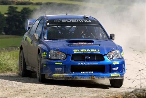 Subaru World Rally Team Larmata Blu Del WRC Storie Di Rally