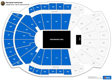 T Mobile Center Concert Seating Chart