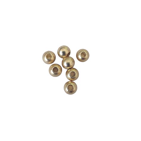 Perles Intercalaires Couleur Or Mat 6x5mm