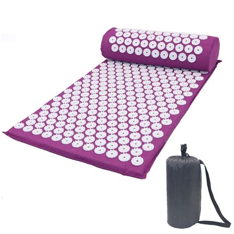 Acupuncture Cushion Lotus Acupressure Mats Pillow Yoga Mats Bed Pilates Yoga Massager Pain