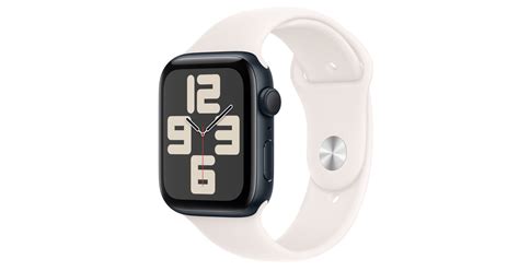 Buy Apple Watch Se Gps 44mm Midnight Aluminum Case With Light Blush