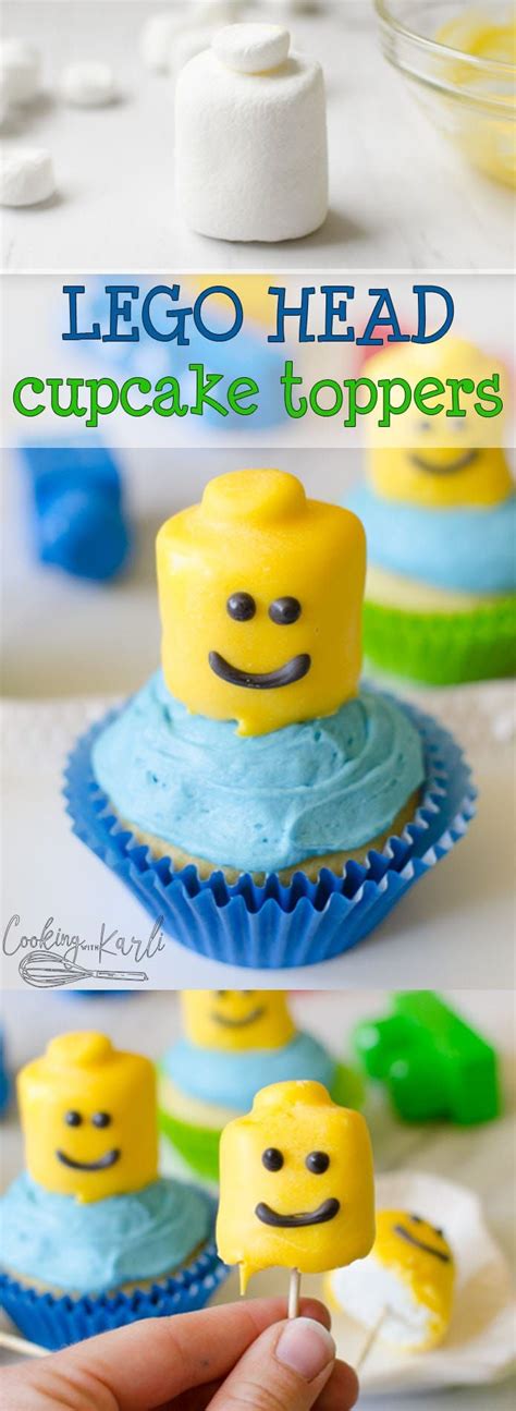 Lego Themed Birthday Cupcakes Sind Super Süß Und So Einfach Zu Machen