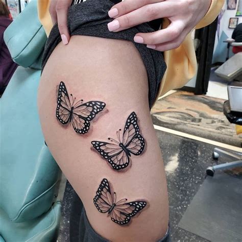 Butterfly Thigh Tattoo Artofit