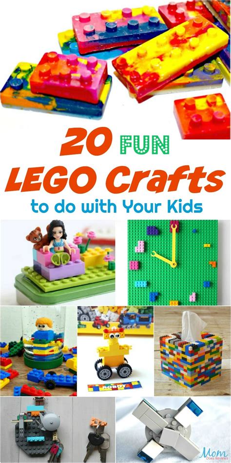 20 Fun Lego Crafts To Do With Your Kids Legos Lego Craft Lego Diy