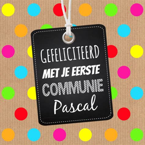 Felicitatie Communie