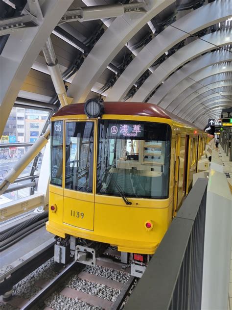 東京メトロ銀座線の1000系1139fで浅草から渋谷へ よしちゃん＠しゃもじのパワフルフル寄り添い隊ステーションワールド♪