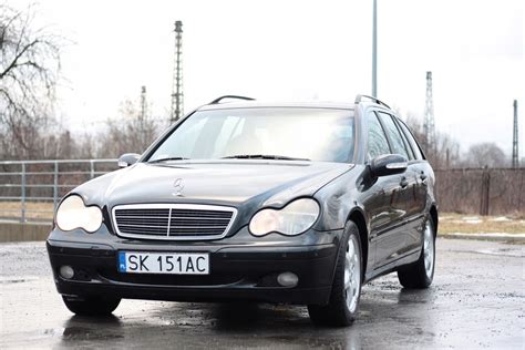 Mercedes C Klasa W Kombi Czarny Cdi