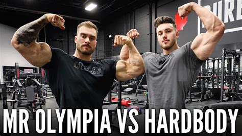 Workout Ft The Champ Chris Bumstead Vs Brandon Harding Lb Squat