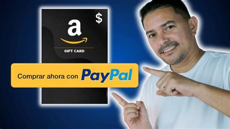 Cómo Comprar Tarjeta de Regalo AMAZON con PayPal Sin Tarjeta de