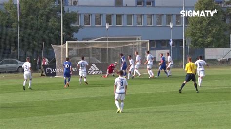 MSFL SK Sigma Olomouc B FC FASTAV Zlín B 3 0 YouTube