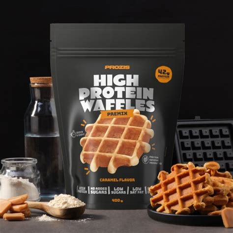 High Protein Waffle Premix G Caramelo Farinhas Gr Os E