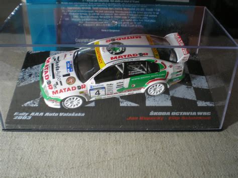 DeAgostini 1 43 ŠKODA OCTAVIA WRC JIŘÍ KOPECKÝ Valašská rallye 2003