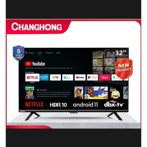 Jual Tv Changhong Inch L G N Android Smart Digital Led Tv Play