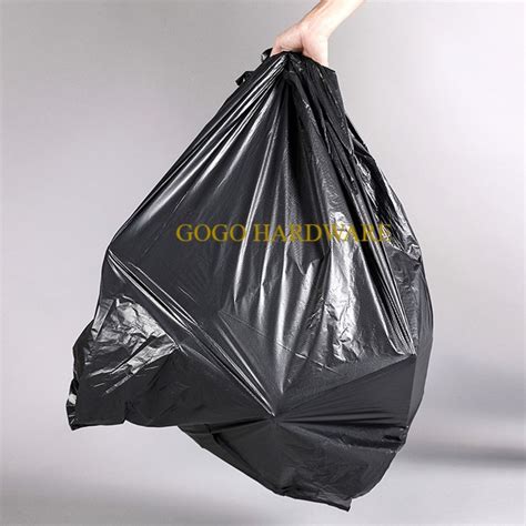 Garbage Bag Rubbish Bag Tebal Plastik Beg Sampah Hitam Beg Plastik